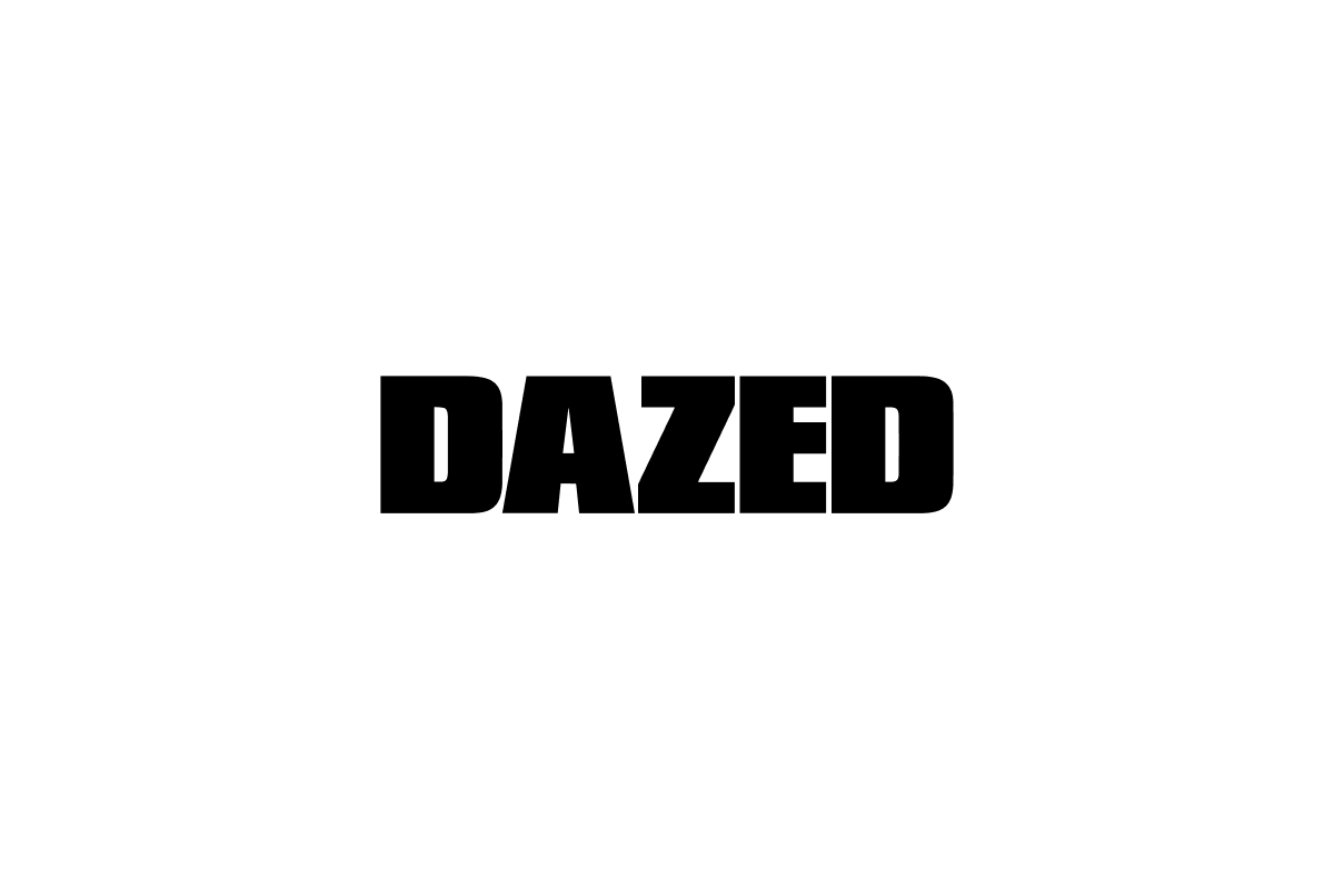 Black 'DAZED' text 
