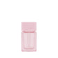Pink perfume bottle with a white background (30 ml)