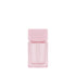 Pink perfume bottle with a white background (30 ml)