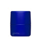 Blue container with a logo on a white background (500 ml)