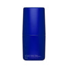 Blue cylindrical shampoo bottle with text on a white background (500 ml)