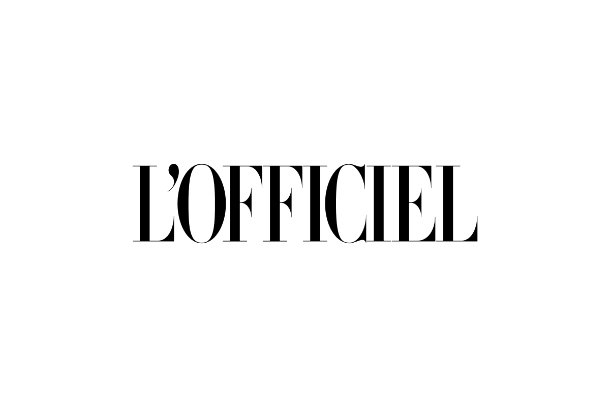 L'Officiel logo in black 