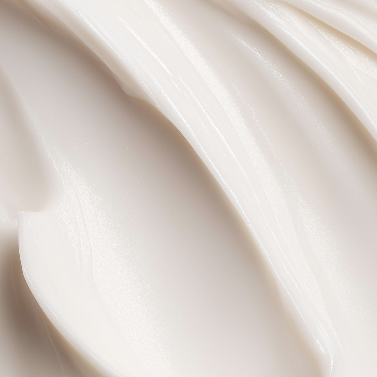 Close-up of smooth, beige cream texture