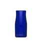 Blue cylindrical bottle on a white background (200 ml)