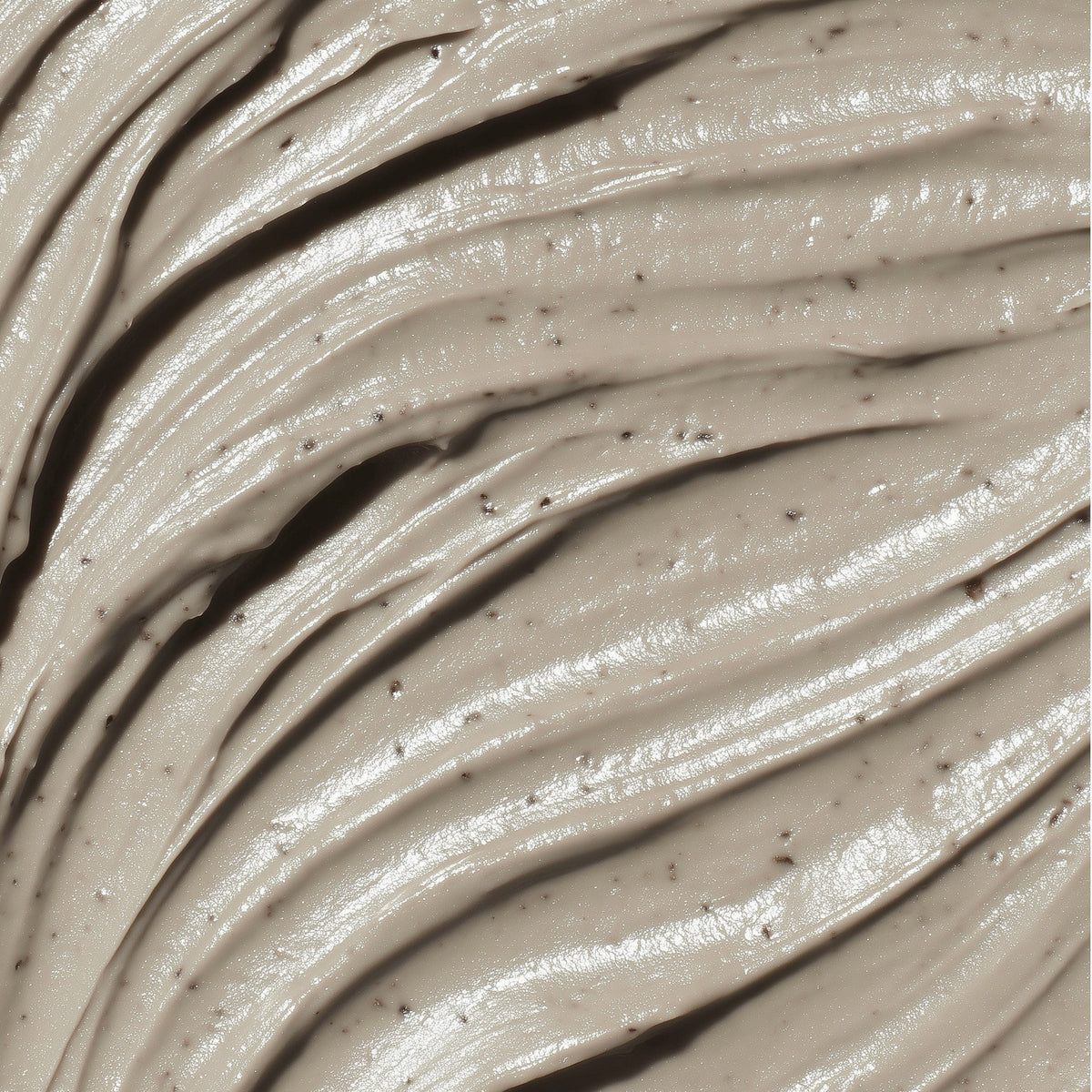 Close-up of brownish cream with visible texture