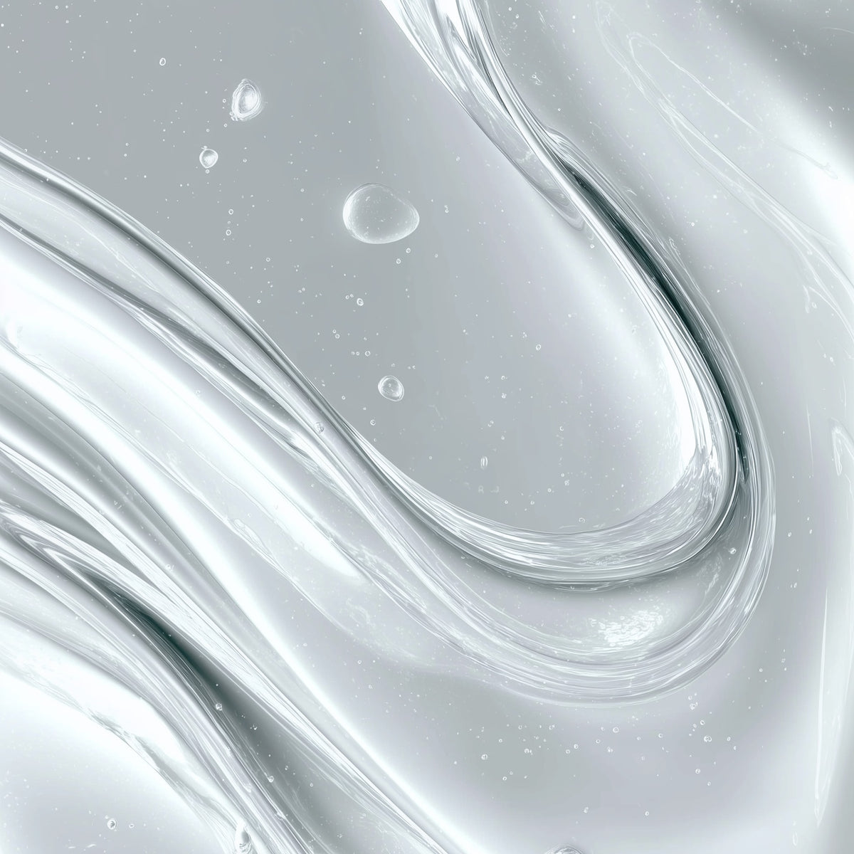 Gray liquid texture with wavy patterns