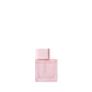 Pink perfume bottle on a white background (15 ml)
